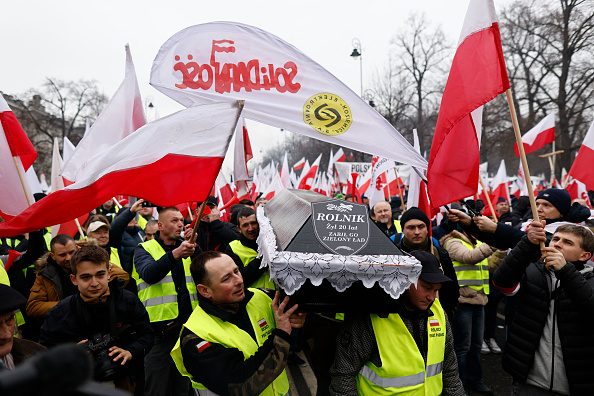 У Варшаві польські аграрії влаштували масовану акцію протесту