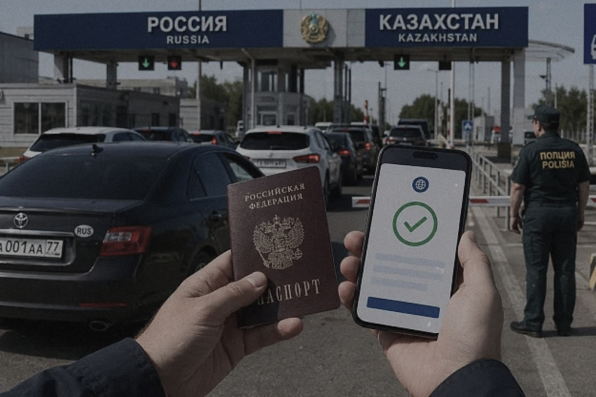 Казахстан запроваджує платний електронний дозвіл QazETA для в'їзду громадян Росії